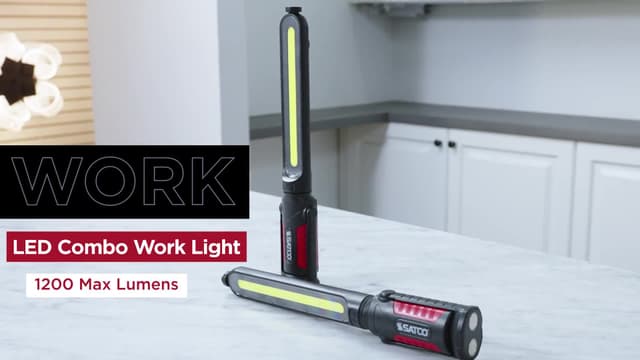 RECHARGE: Rechargeable LED Combo Work Light