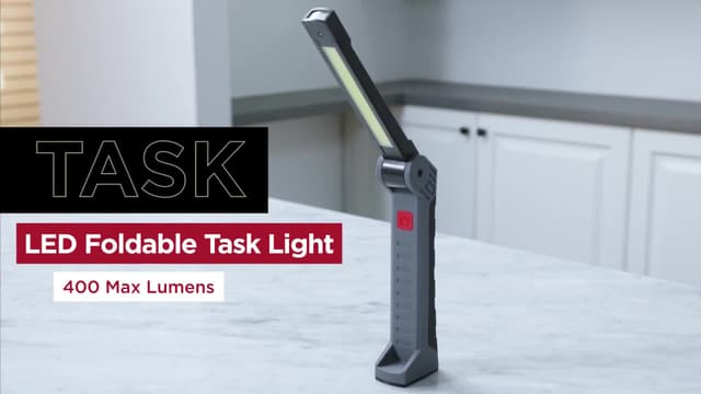 RECHARGE: Rechargeable LED Foldable Task Light