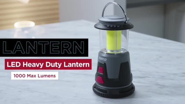 RECHARGE: Rechargeable LED Heavy Duty Lantern