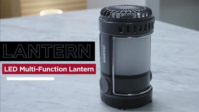 RECHARGE: Rechargeable LED Multi-Function Lantern