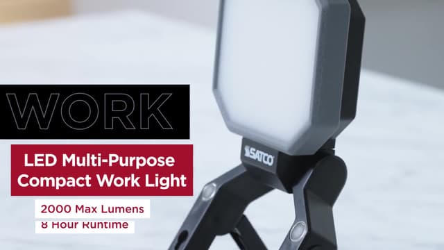 RECHARGE: Rechargeable LED Multi-Purpose Compact Work Light - 2000lm