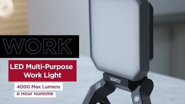 RECHARGE: Rechargeable LED Multi-Purpose Compact Work Light - 4000lm