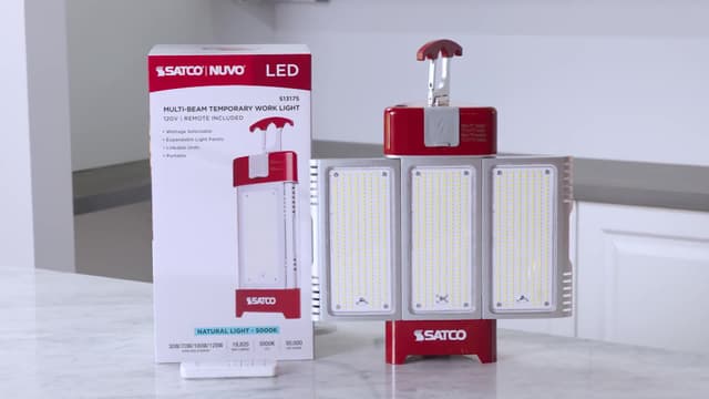 LED Multi-Beam Temporary Work Light Product Overview