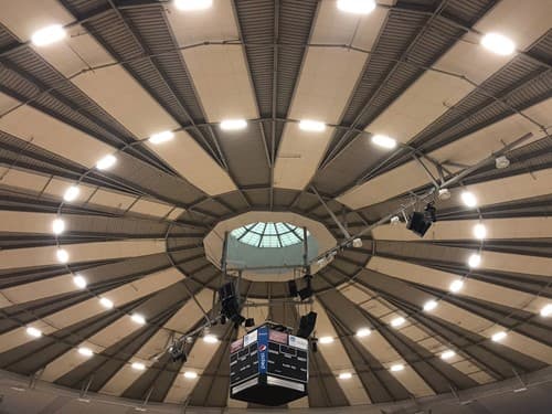 Cal State Retrofits its Coussoulis Arena Using Satco's T5 LEDS