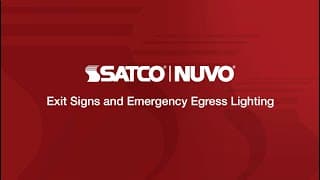 Exit Signs and Emergency Egress Lighting