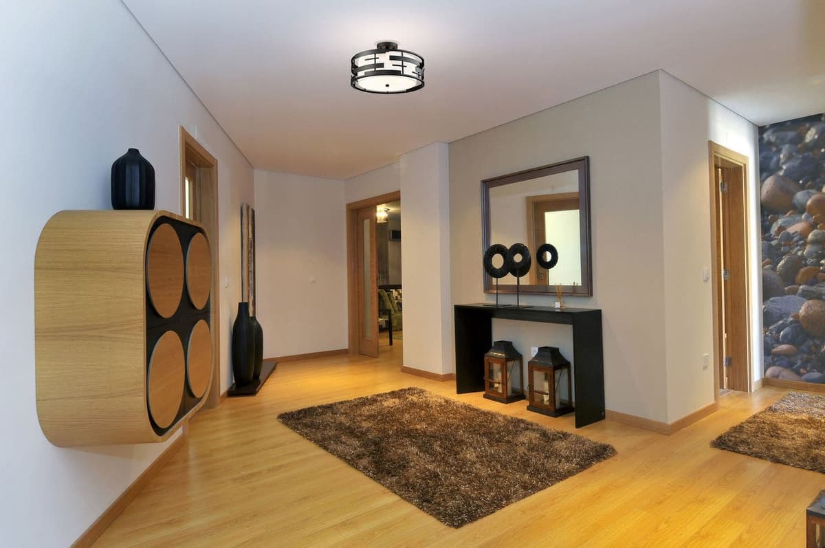 60-6436 LANSING 3 LGT SEMI FLUSH 60-6436 LANSING 3 LGT SEMI FLUSH